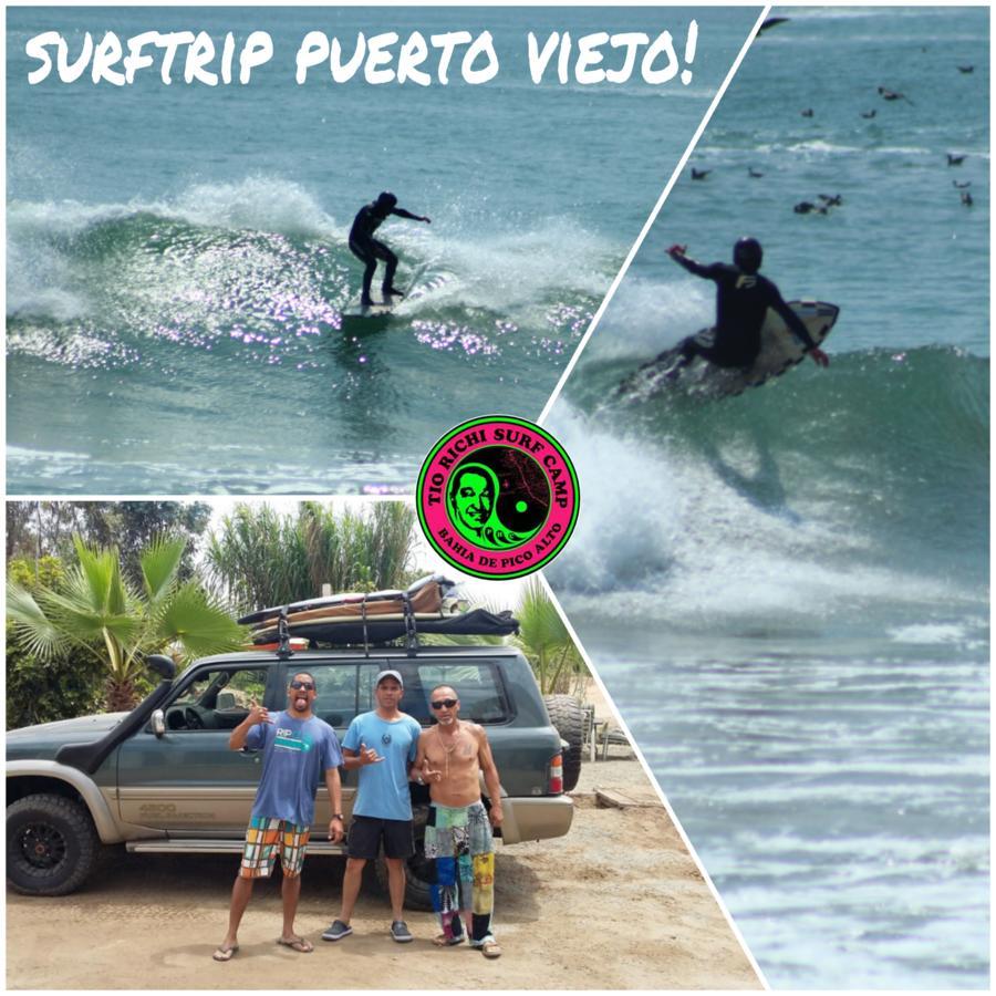 Tio Richi Surfcamp Vandrerhjem Punta Hermosa Eksteriør bilde