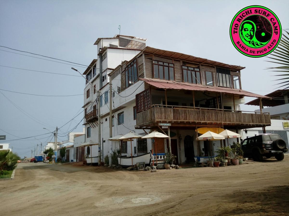 Tio Richi Surfcamp Vandrerhjem Punta Hermosa Eksteriør bilde